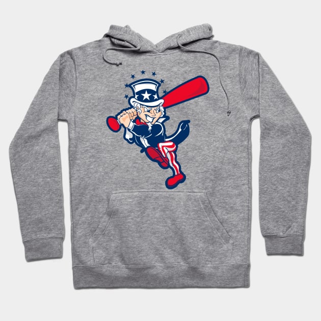 Yankee Uncle Sam Hoodie by Joebarondesign